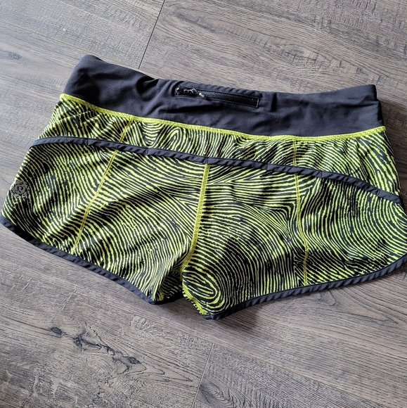 Lululemon Speed Short 8 SW 2016 Seawheeze Blacked Out/Black - Picture 4 of 10